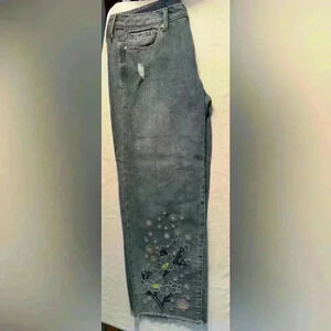 Seven 7 jeans wide-leg crop pant—ankle straight